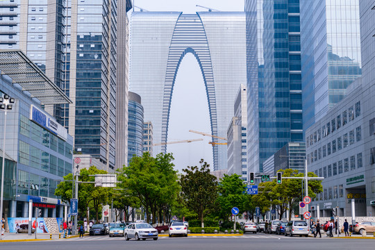 蘇州工業(yè)園區(qū)中心CBD區(qū)域