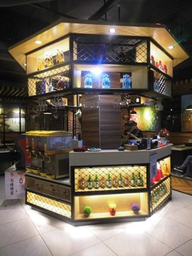 西餐廳吧臺(tái)