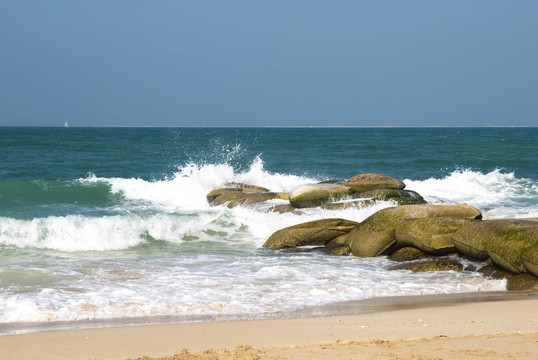 沿岸波浪