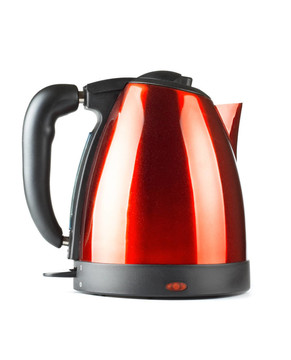 紅黑電茶壺