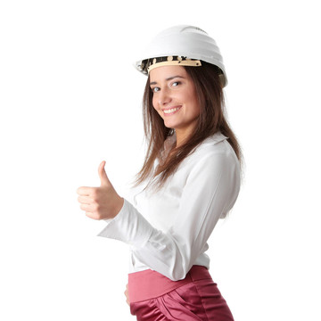 美麗的女建筑師
