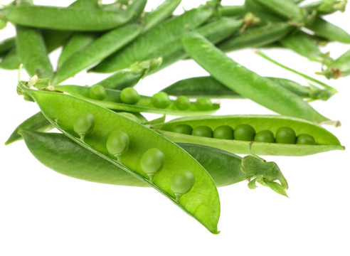 綠色的豌豆