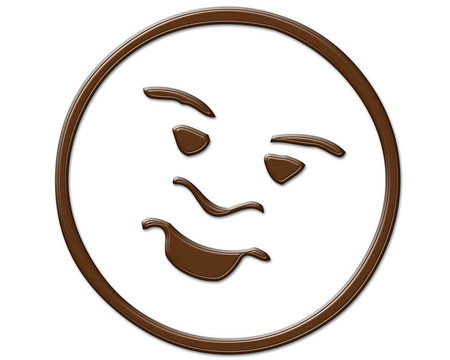卡通形狀餅干巧克力質(zhì)感與數(shù)字作品