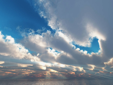 天空和大海