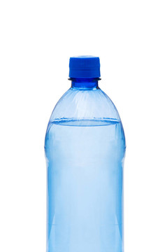 白瓶子上的水