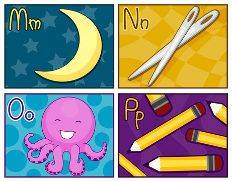 M P