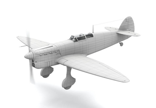 3D飛機(jī)模型