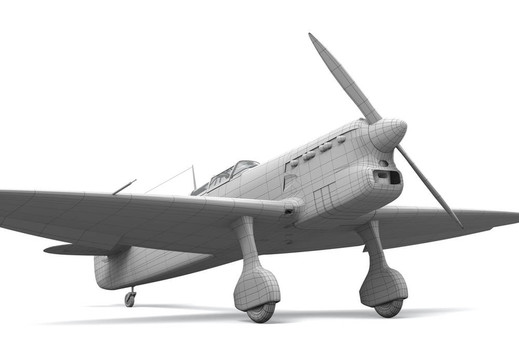3D飛機(jī)模型