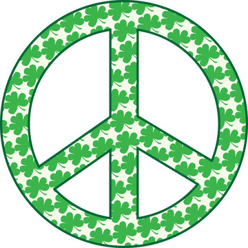 三葉草的和平標志