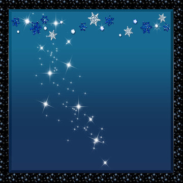 星星和雪花