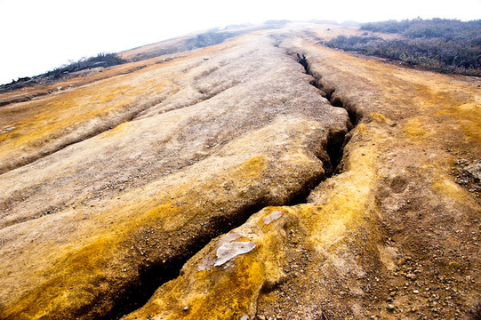 Ijen火山口