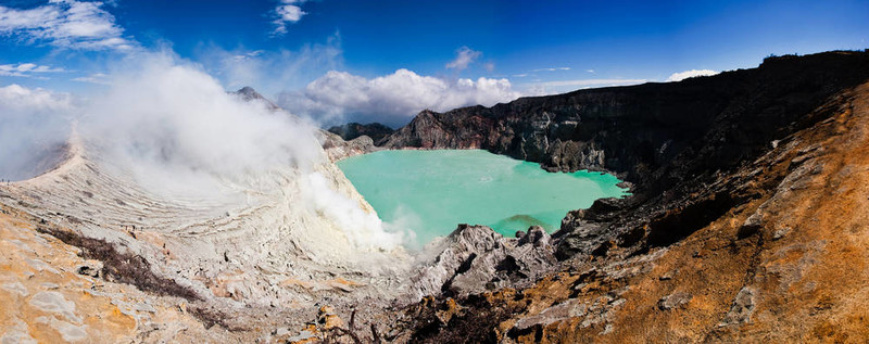 Ijen火山口