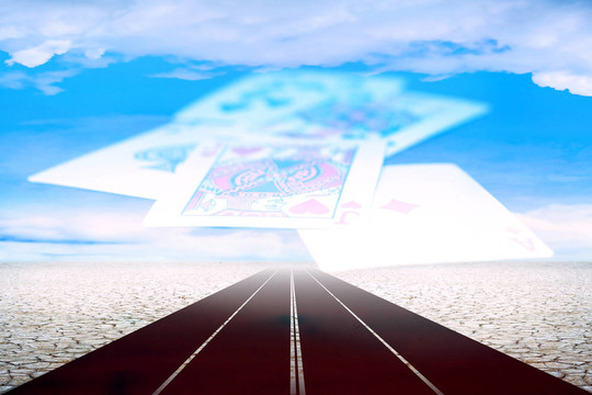 道路和沙漠
