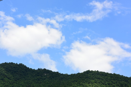 藍(lán)天白云