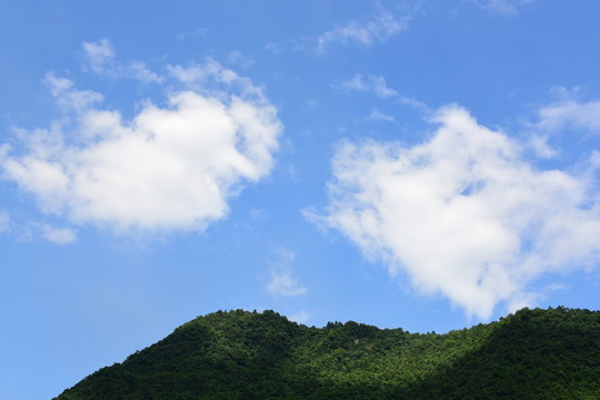 藍(lán)天白云
