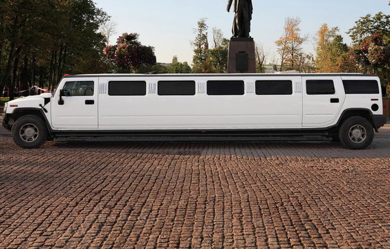 婚禮的豪華轎車