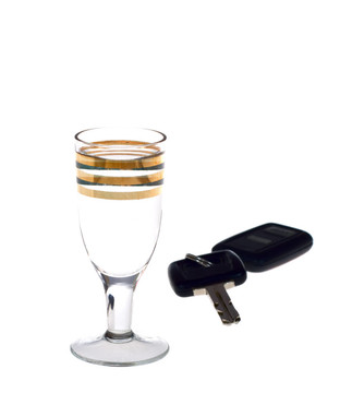 伏特加酒和車鑰匙