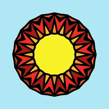 太陽圖標(biāo)