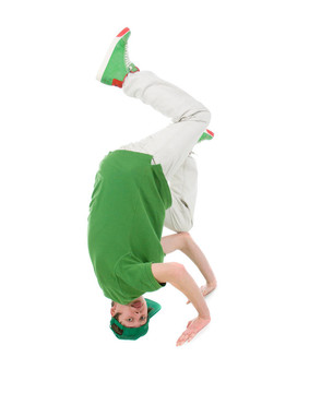 很酷的嘻哈風格dancer.breakdance