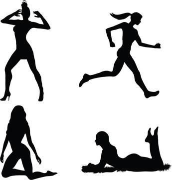 女人剪影集