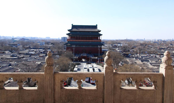 北京官方城市鼓樓