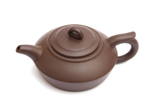 棕色的茶壺