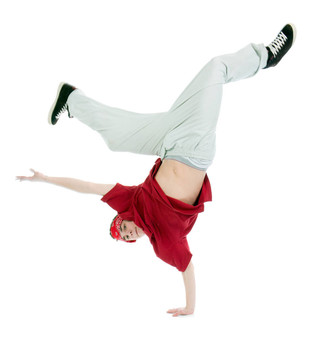 很酷的嘻哈風格dancer.breakdance