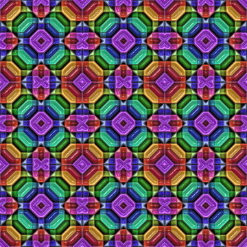 彩色塑料kaleideoscope模式