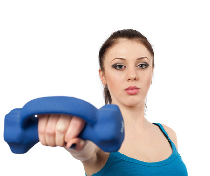女人做運動