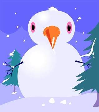 雪人和Santa在一起嗎？的帽子