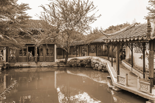 蘇州園林懷舊照片
