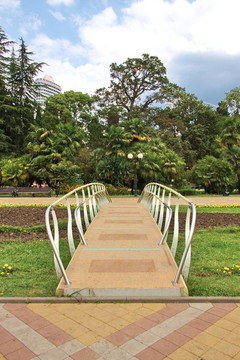 在索契公園橋
