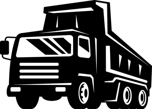 低角度前向自卸車