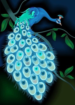 樹上孔雀