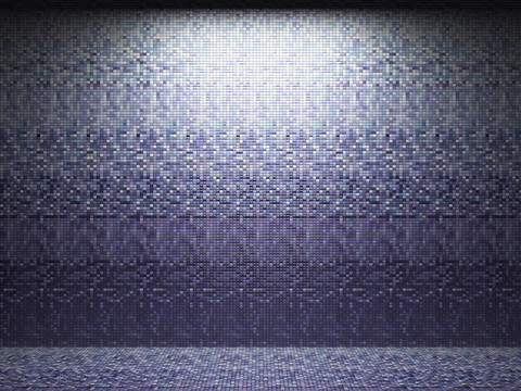 發(fā)光瓷磚墻
