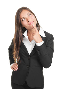 企業(yè)經營思想的女人