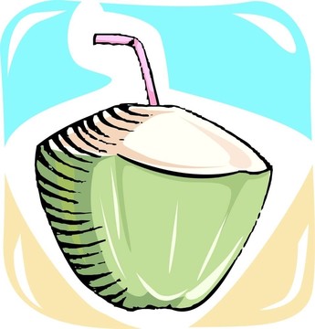 椰子喝