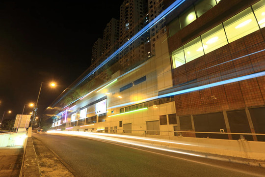 夜間城市交通