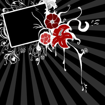 設(shè)計(jì)元素；框架；插圖