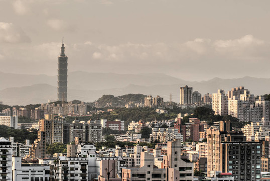 臺(tái)北城市景觀