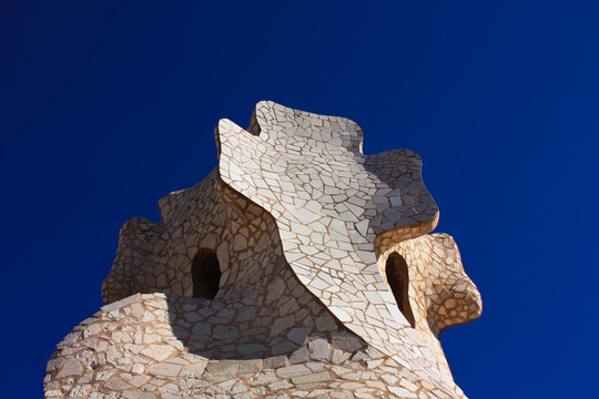 La perdera或Casa Mila的細節(jié)