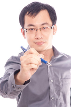 亞洲青年男性模特