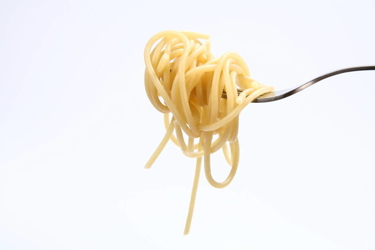 叉子意大利面