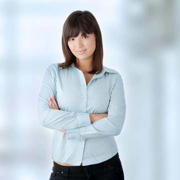 年輕商業(yè)女性肖像
