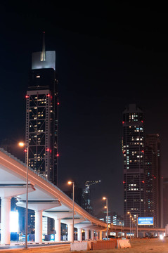 迪拜城市景觀；