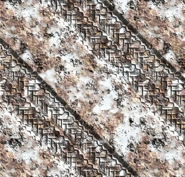 雪地足跡