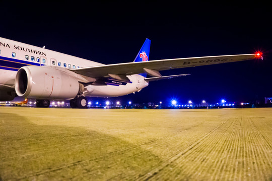 飛機(jī)場夜景