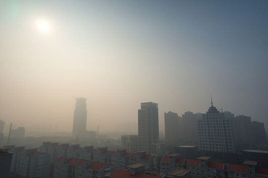 霧霾城市