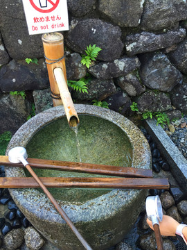 日本清水寺御手洗