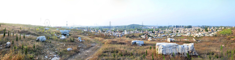 石林 地質(zhì)公園 高清全景